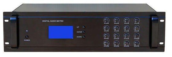 Contrôleur audio de Matrix de la Manche de la source 16 de lecteurs DVD d'ODM de système audio de PA