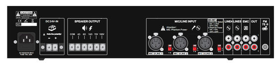 amplificateur de puissance de l'amplificateur 350W de système de PA de bâti de support de 19in pour l'école