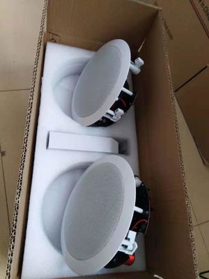 6 système de haut-parleurs de plafond de PA de pouce 2*30w Wifi avec un haut-parleur actif et un passif