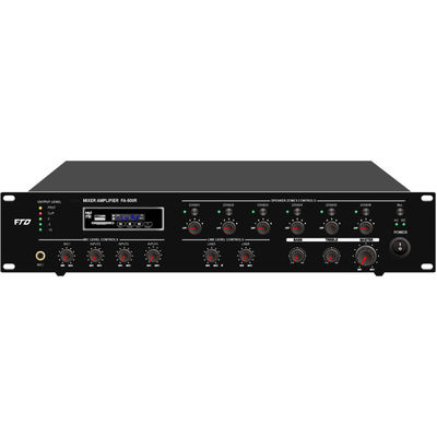 Système d'amplificateur audio 600Ω Mic1-3 5-8 MV 5 ans de garantie THD 1/3 puissance nominale