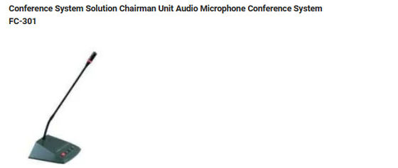 Système de conférence d'Unit Audio Microphone de Président de solution de système de conférence