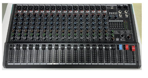 console de mélange de la Manche audio professionnelle des haut-parleurs 16