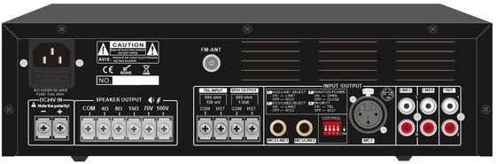 amplificateur de système de PA de 120W AC230V avec MP3 L'écart-type BT FM