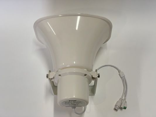 Le haut-parleur extérieur 30W POE de klaxon de PA de réseau de TCP/IP a actionné