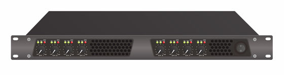 Noir 50Hz durable 60Hz d'amplificateur de puissance de la classe D du bâti de support de FTD 1U