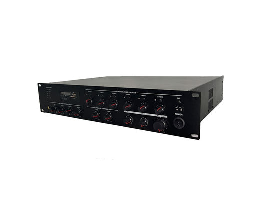 contrôleur multizone audio à la maison And Amplifier With MP3 de la zone 500W 6 et tuner de FM