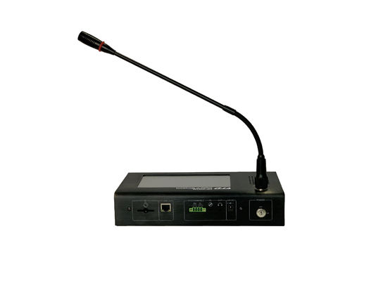 L'IP à distance d'écran tactile d'affichage à cristaux liquides du système 7in de PA de réseau d'IP de C.C 24V de FTD a basé le microphone