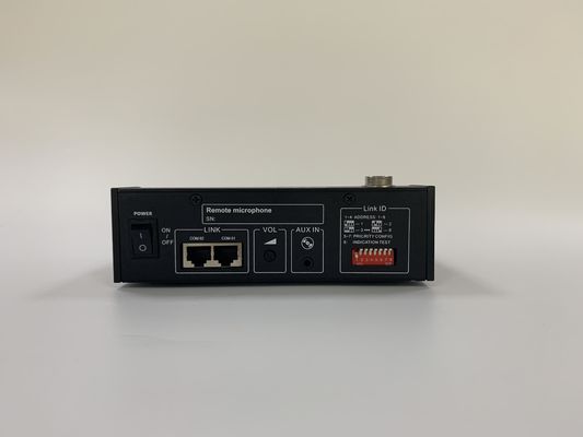 Microphone de zone de l'extérieur 6 d'amplificateur de système de PA de RS485 600m jusqu'à 8 unités