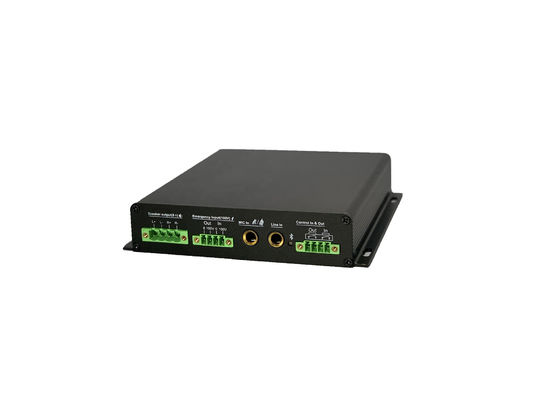 Bâti noir ampère 30W de mur d'amplificateur de pagination de système d'IP 8 ohms