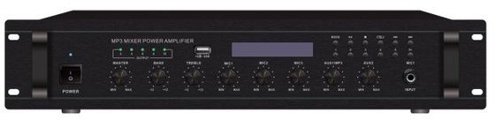 Amplificateur de puissance intégré d'annonce publique de haut-parleur 500W 4 à 16 ohms