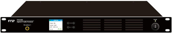 Amplificateur noir de réseau du système 100V 500W de PA de réseau d'IP avec le décodeur audio
