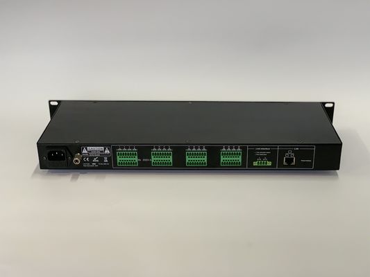 Amplificateur 1U de la zone 19in du panneau d'alarme de réseau d'IP d'AC220V TCP 32