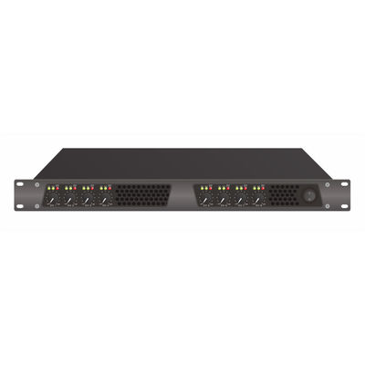 Noir 50Hz durable 60Hz d'amplificateur de puissance de la classe D du bâti de support de FTD 1U
