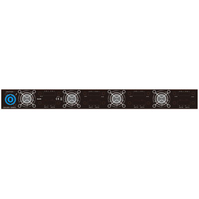 4*900W pro gain de tension de la CE 40dB de système de PA des amplificateurs audio DSP