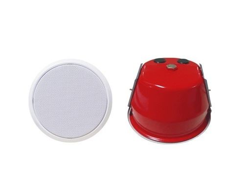 haut-parleur de plafond de bluetooth 5&quot; haut-parleur ignifuge de plafond