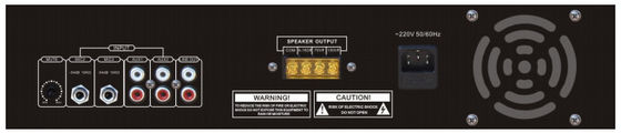 Amplificateurs audio 60W de système de PA d'ODM avec la protection à hautes températures de Mp3 FM