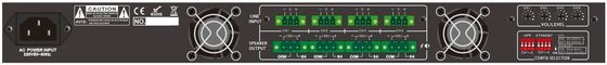Pro classe d'amplificateur audio de la Manche noire d'AC180V 4 D ampère pour le théâtre et le cinéma
