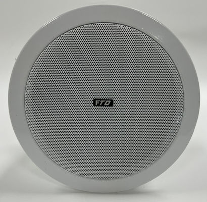 6&quot; haut-parleur de plafond de haut-parleur de PA de système de haut-parleurs de la PA 1.5w-3w-6w avec le dôme du feu en métal