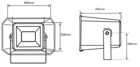 haut-parleur de klaxon de haut-parleurs de système de PA de 12.5W 25W pour la musique IP66