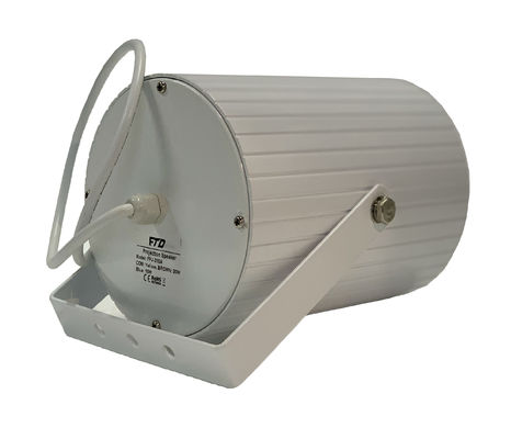  » clôture en aluminium extérieure des haut-parleurs IP66 de double projecteur de woofer de la gamme complète 2×6.5