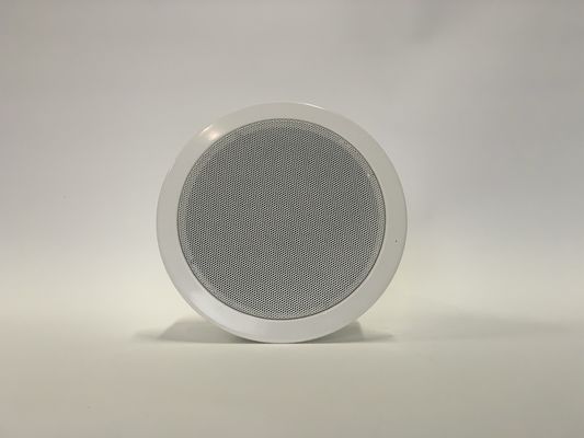 Système de PA de réseau d'IP avec 6W le haut-parleur de plafond de POE de sensibilité de l'amplificateur 10/100Mbps 92dB de la classe D