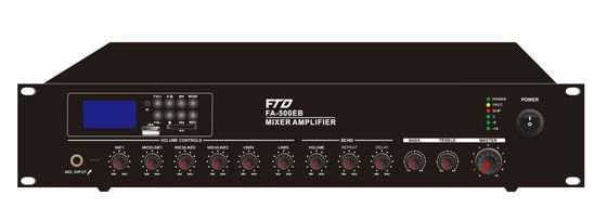 Amplificateur de système de sonorisation 19&quot; noir THD