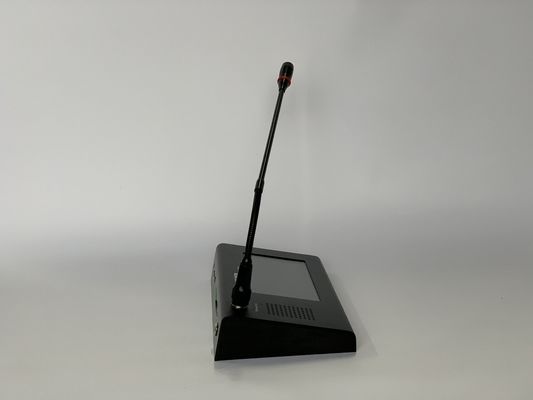 Microphone à distance d'écran tactile de système audio relié au réseau d'IP