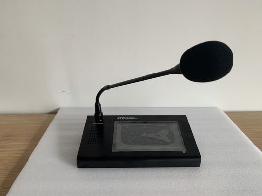 Microphone à distance de Sreen de contact de système de PA de réseau d'IP de C.C 24v