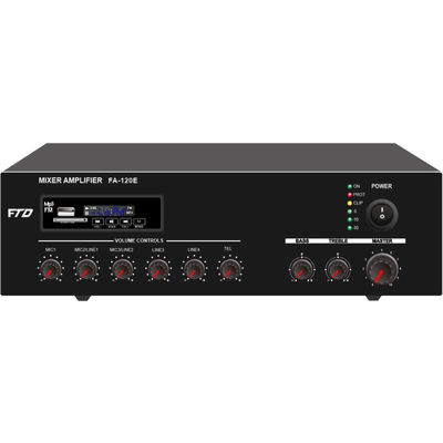 Système performant d'amplificateur audio avec 3 Mic Inputs 600 ohms (Ω) de garantie de cinq ans de 5-8 système mv