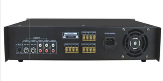 Audio d'amplificateur de la zone 500w de l'amplificateur 6 de mélangeur avec l'ensemble complet de système d'adresses public de MP3 et de FM
