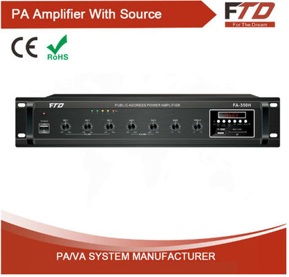 Amplificateur de puissance de mélangeur de puissance d'amplificateurs et de haut-parleurs de l'amplificateur de puissance de PA 350w 20000w professionnel