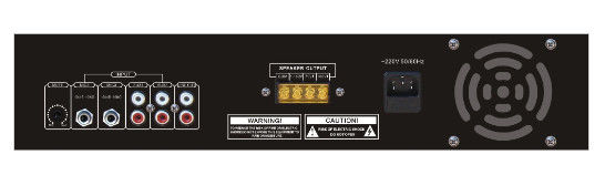 audio professionnel d'amplificateur de système de PA de yamaha d'amplificateur de mélangeur de puissance