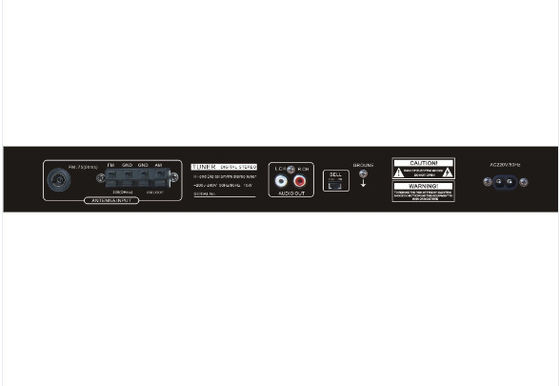 tuner de Digital AM/FM d'économie de haut-parleur d'annonce publique avec USB