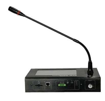 Microphone à distance de réseau d'IP (écran tactile)
