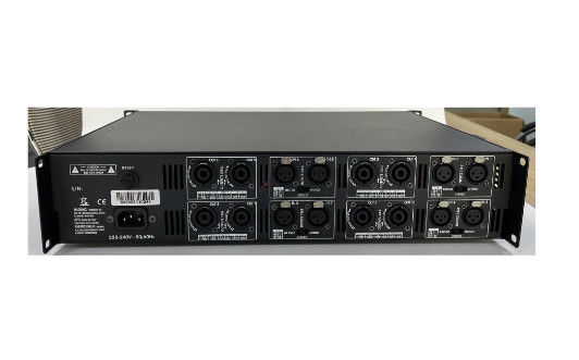 8 amplificateur de puissance professionnel d'amplificateur de puissance de la Manche 8*300W 8ohms
